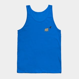 Wombat and bat friends Tank Top